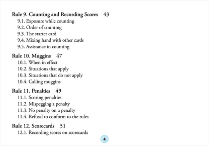 Cribbage Tournament Rules Booklet (2020 Edition - Current)