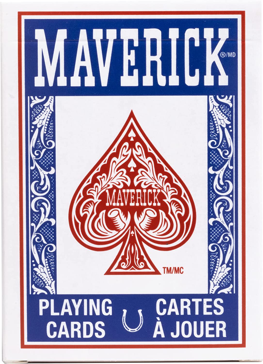 Maverick Playing Cards (Red or Blue)