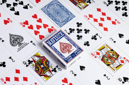 Maverick Playing Cards (Red or Blue)