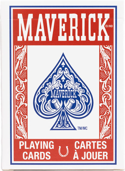 Maverick Playing Cards (Red or Blue)