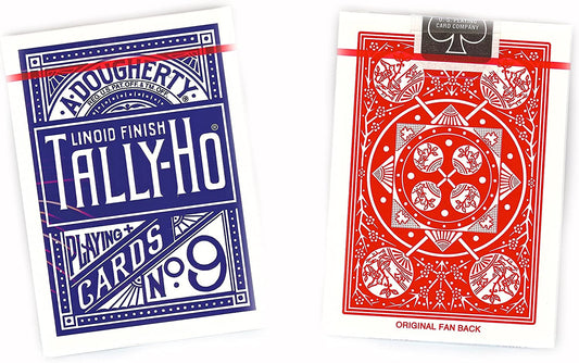 Tally-Ho Poker No. 9 Playing Cards